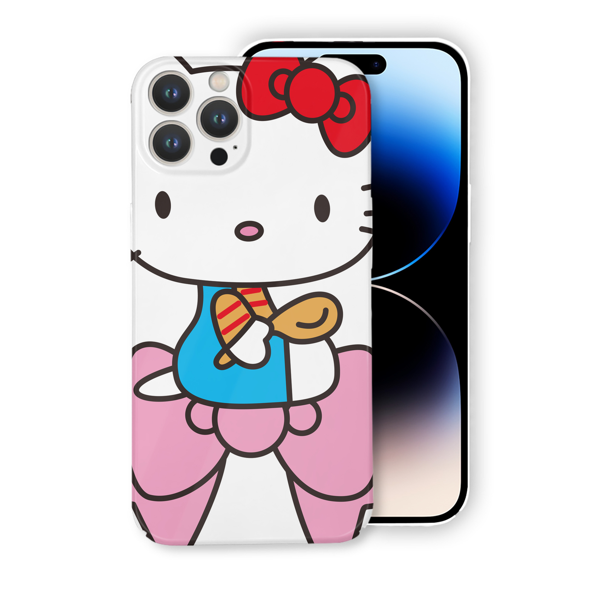 （画像用） Hello Kitty ハローキティ 【iPhone 14シリーズ対応】ハードケース